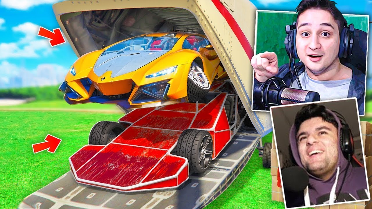 დამალე მანქანები GTA5 ში! Lamborghini, BUGATI და RAMP CAR