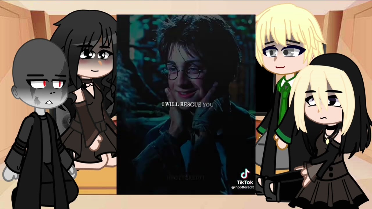Death Eaters react to Harry Potter // Part 5 // GMRV // Harry Potter // Drarry