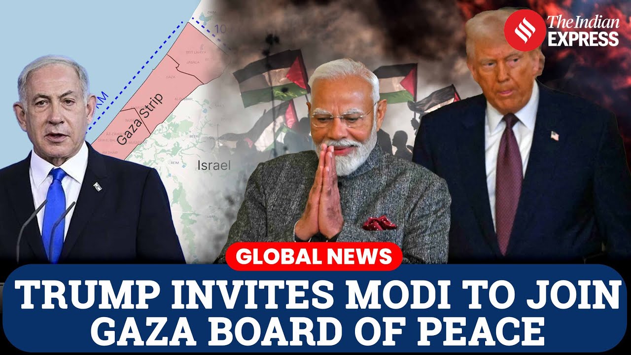 India Receives Invitation to Join Trump&rsquo;s &lsquo;Board of Peace for Gaza' | Sergio Gor | Gaza Peace Board