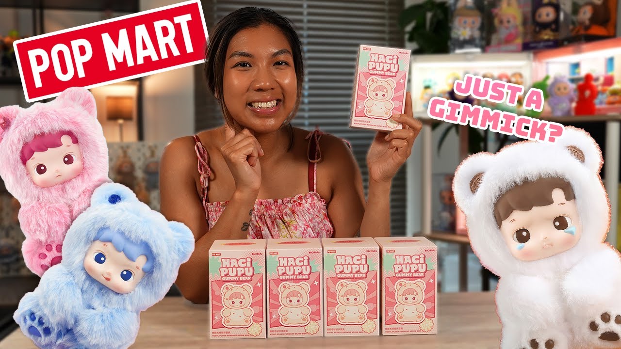 Can You SMELL Them?! HACIPUPU Gummy Bear Series Blind Box Unboxing!