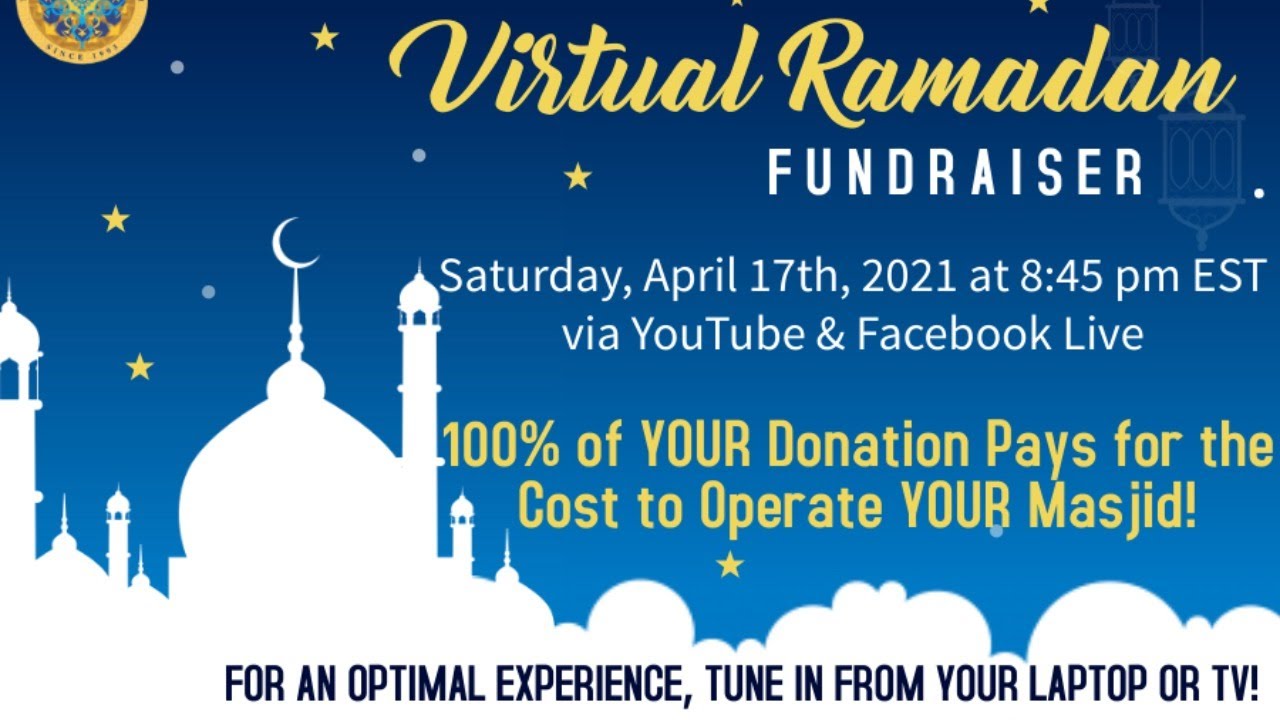 Virtual Ramadan Fundraiser | Ramadan 2021