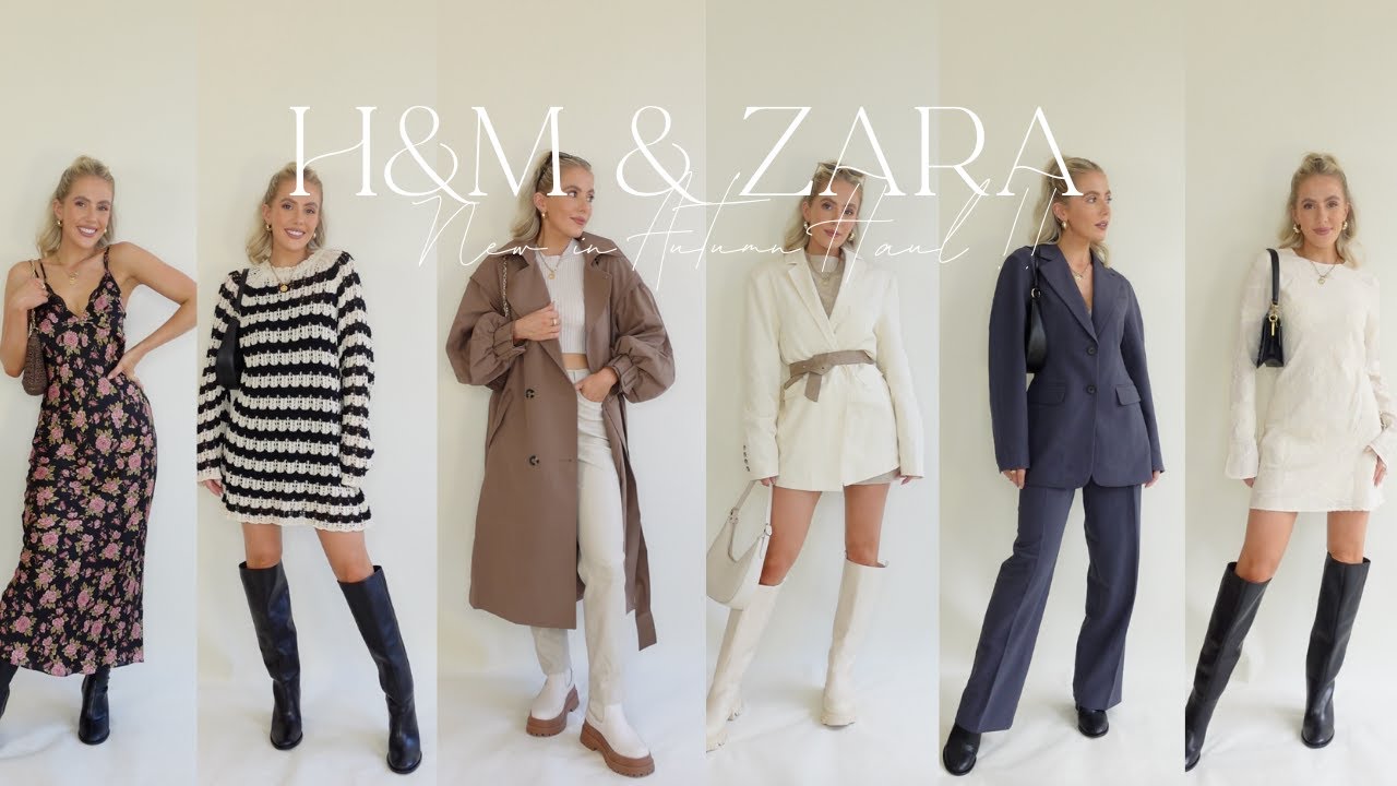H&M & ZARA AUTUMN TRANSITIONAL HAUL! | India Moon