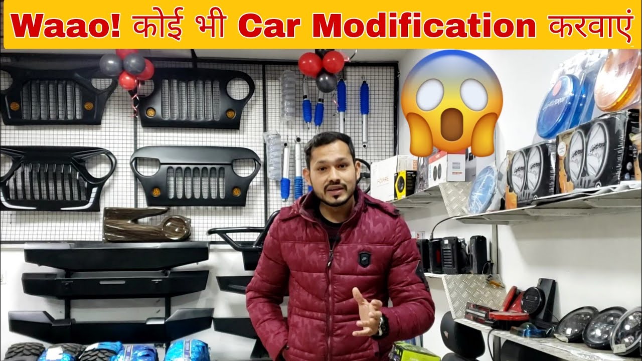 Best Car Modification in North India | 4X4 Car Modification Accessories | Thar Modification in India
