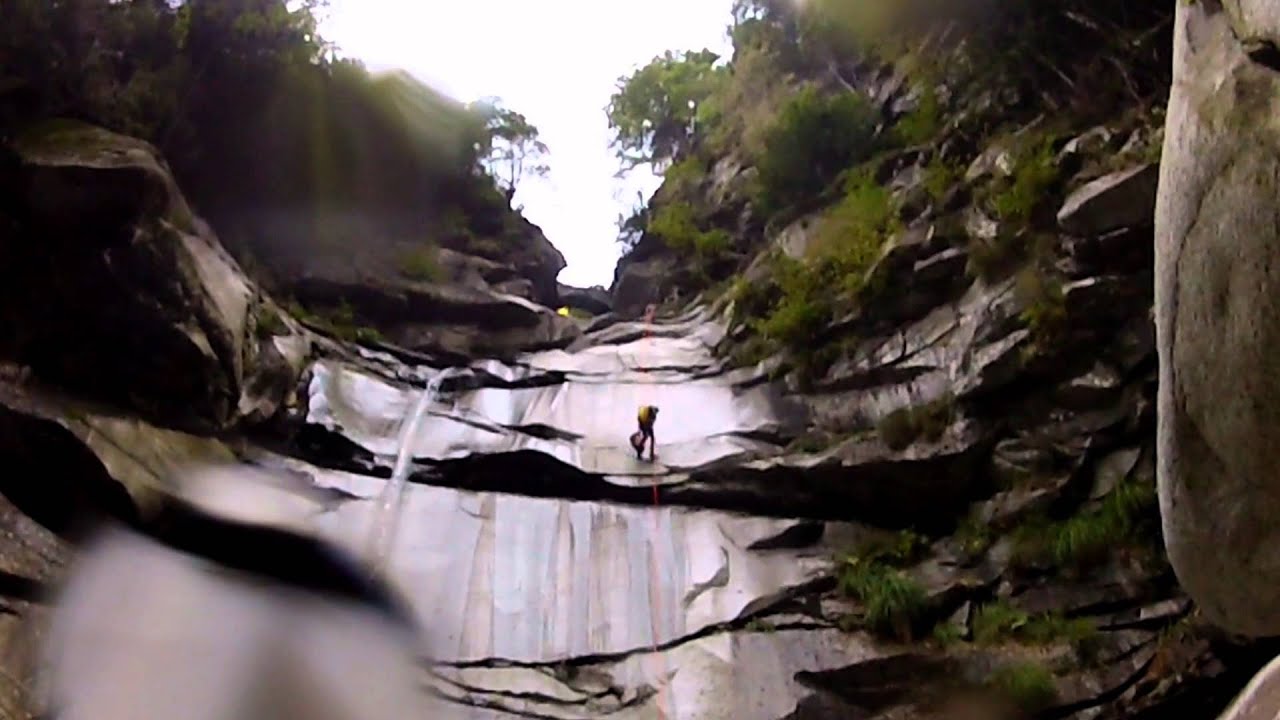 Canyoning Action 2012 Part6 Descendet Extrem