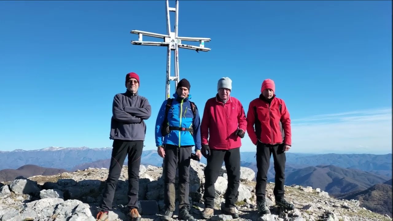 Monte Matanna dal Versante Ovest  12 Gennaio 2025