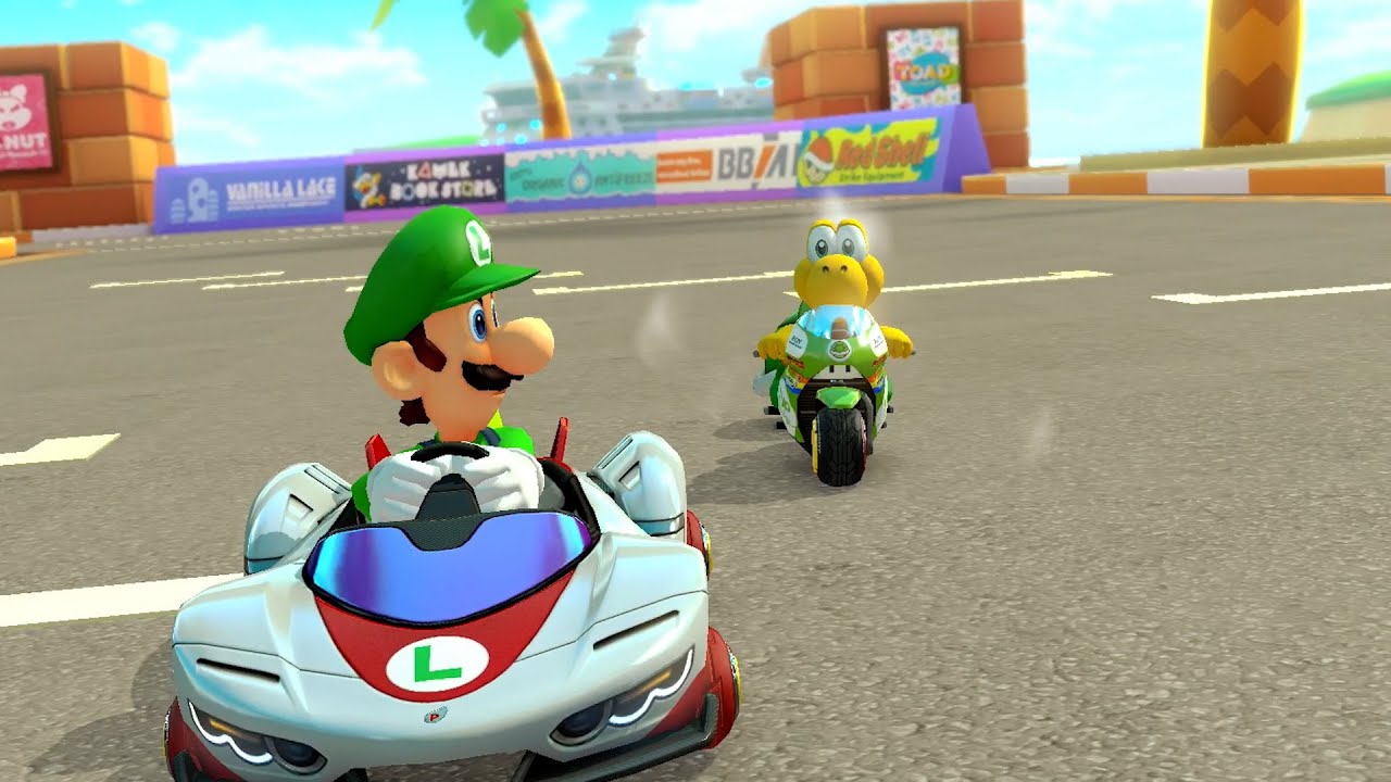 Mario Kart 8 Deluxe - Golden Dash Cup (200cc)
