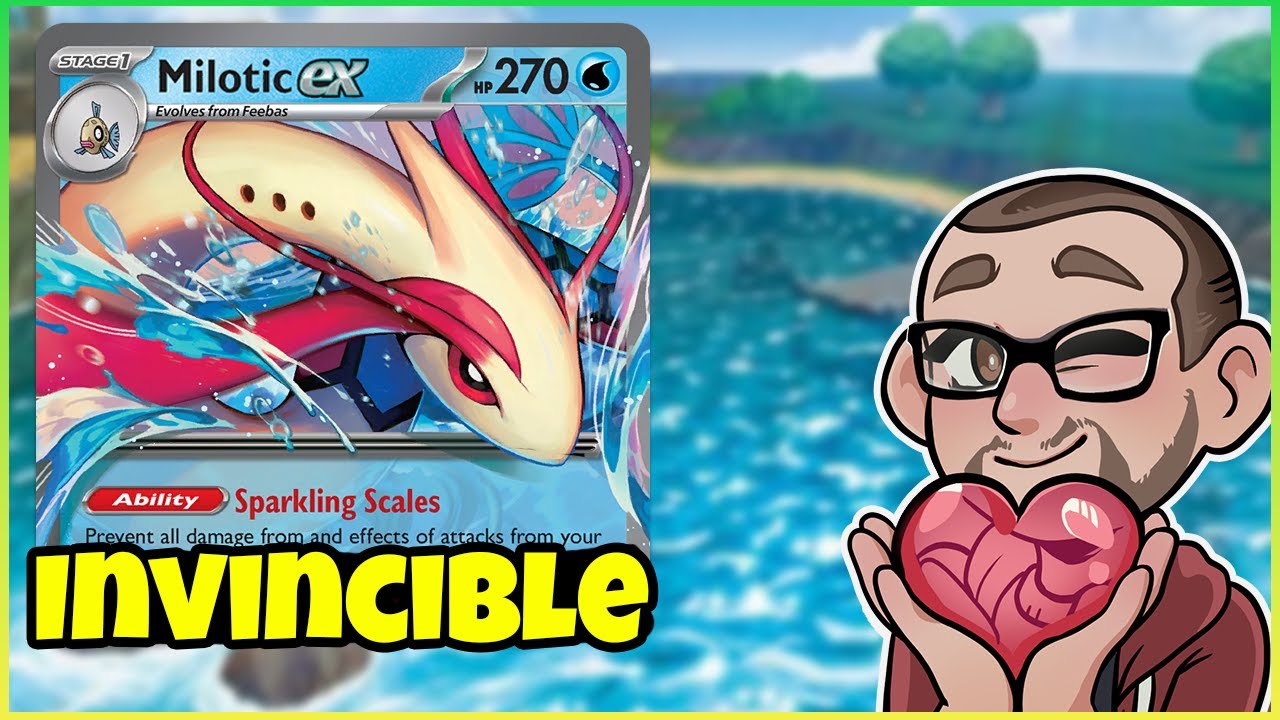 Milotic ex is INVINCIBLE against Tera Pokemon! | Milotic ex Pokémon TCG Live Gameplay.
