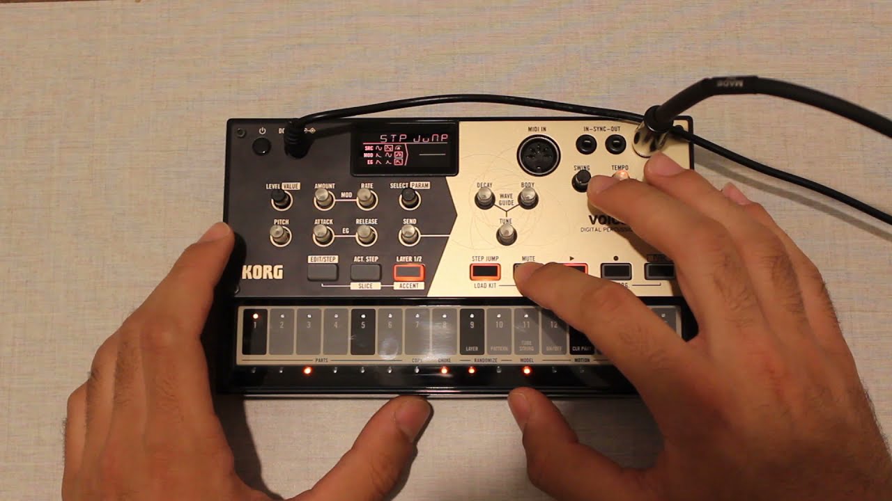 Volca Drum Techno Jam