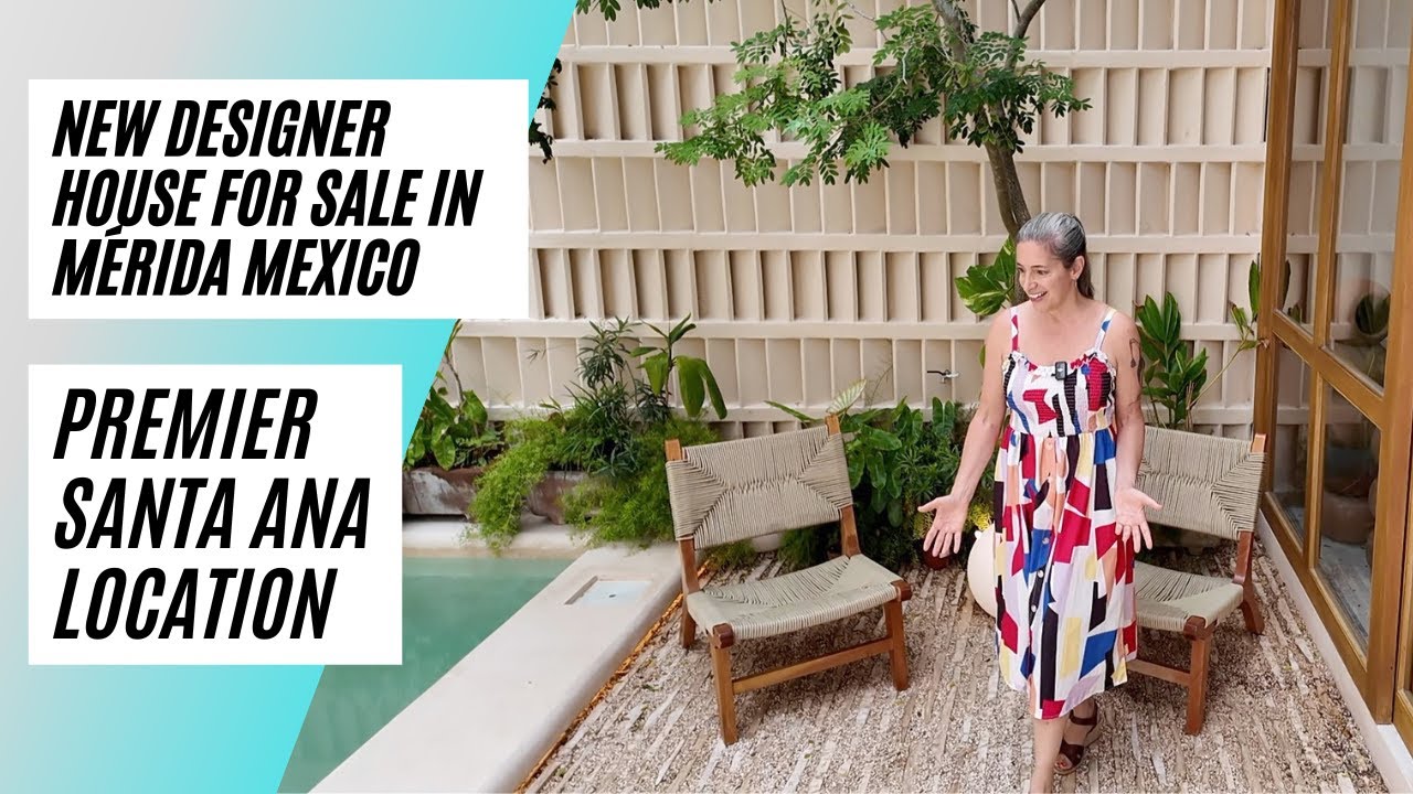 New House For Sale In Mérida Mexico. Incredible walkability!