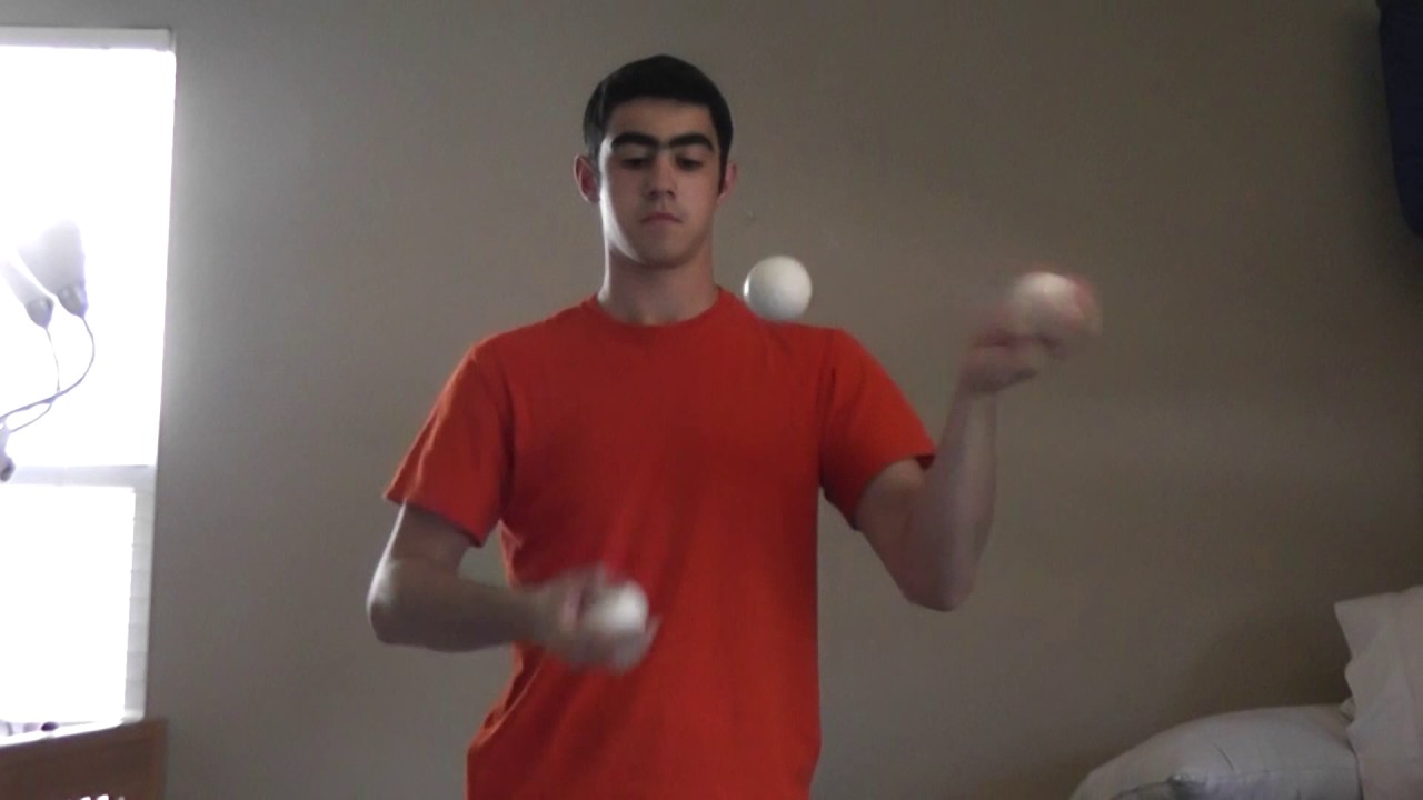Juggling Tricks: Inverted Box and Inverted Shower