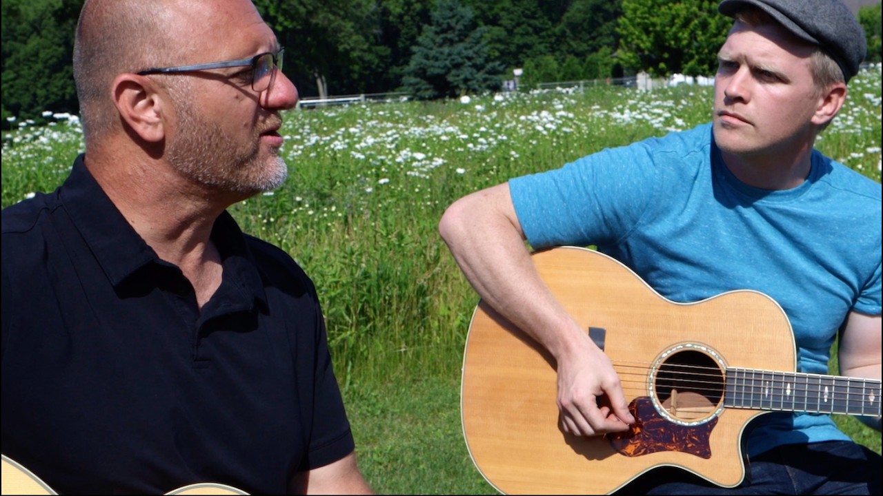 Amos Raber - Wait A Little Longer, Please Jesus - Ft. Conrad Fisher #bluegrassgospel
