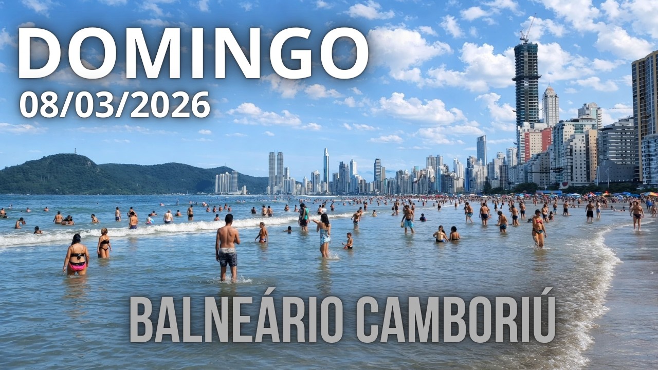 Balneário Camboriú ao vivo 08/03/2026