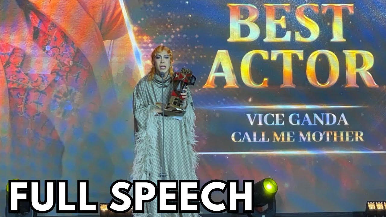 Vice Ganda Wins Best Actor MMFF 2025 Awards Night (Call Me Mother)