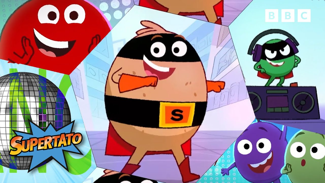 Supertato songs! 🎶🎤 | Tato-vision | Supertato Official