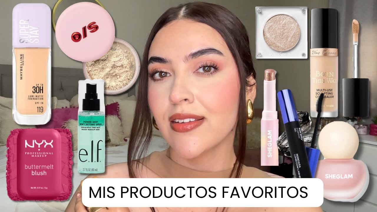 LOS MEJORES PRODUCTOS DE MI COLECCIÓN DE MAQUILLAJE|MI TOP 3 DE CADA CATEGORÍA ✨🫰🏻💄