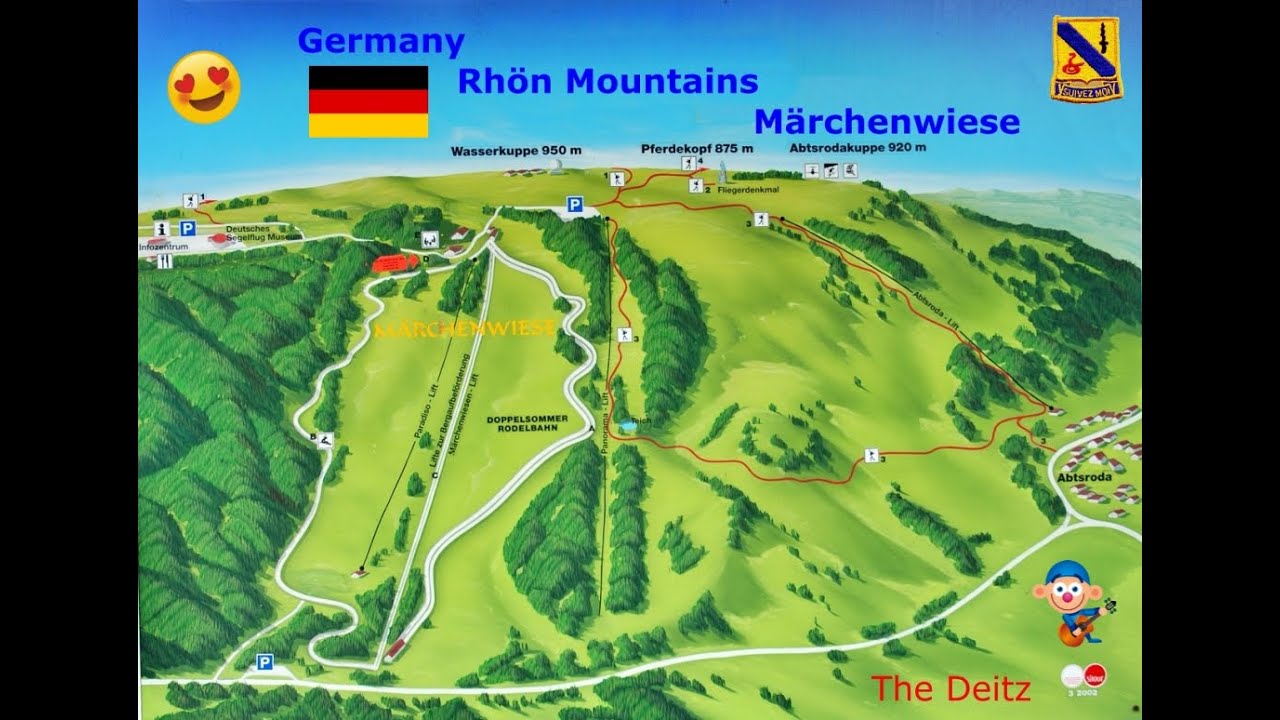 Former East Germany, The Rhön Mountains