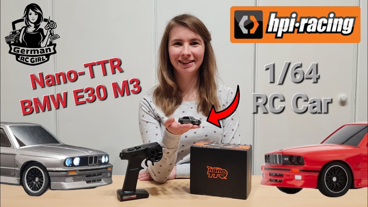 HPI-Racing Nano-TTR 1/64 RC BMW E30 M3 Ravaglia