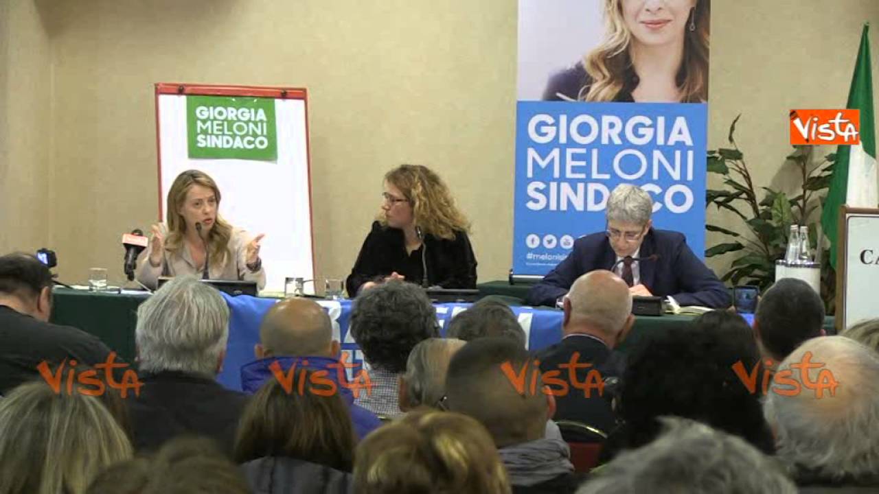 Meloni: residenti Torre Maura guadagnano meno di quanto costa un immigrato allo Stato Italiano