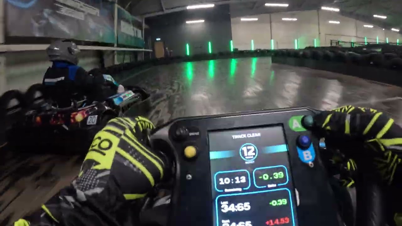 14/2/26 session 2 with a close call crash