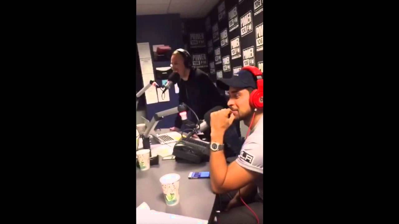 Demi Lovato Calls into Power 106 FM with Wilmer Valderrama