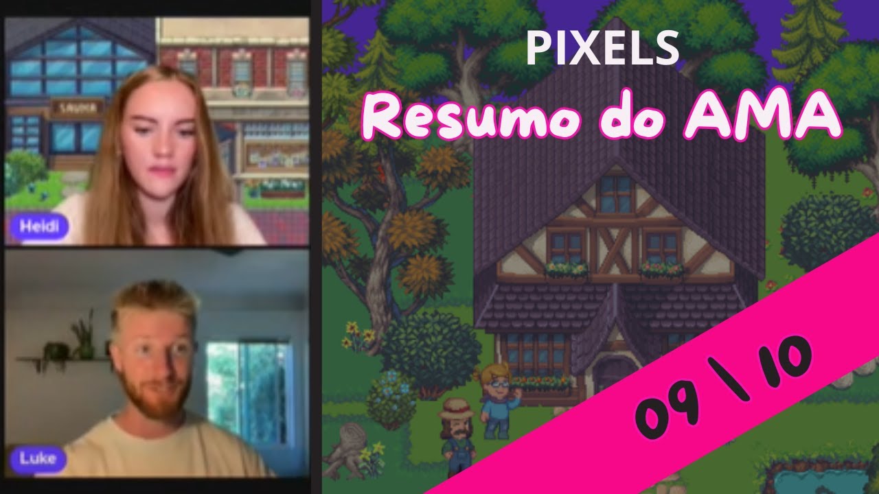 Pixels: Resumo do AMA