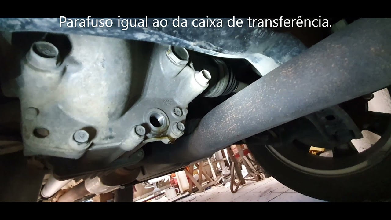 Mitsubishi Outlander - Troca óleo Diferencial e caixa de transferência