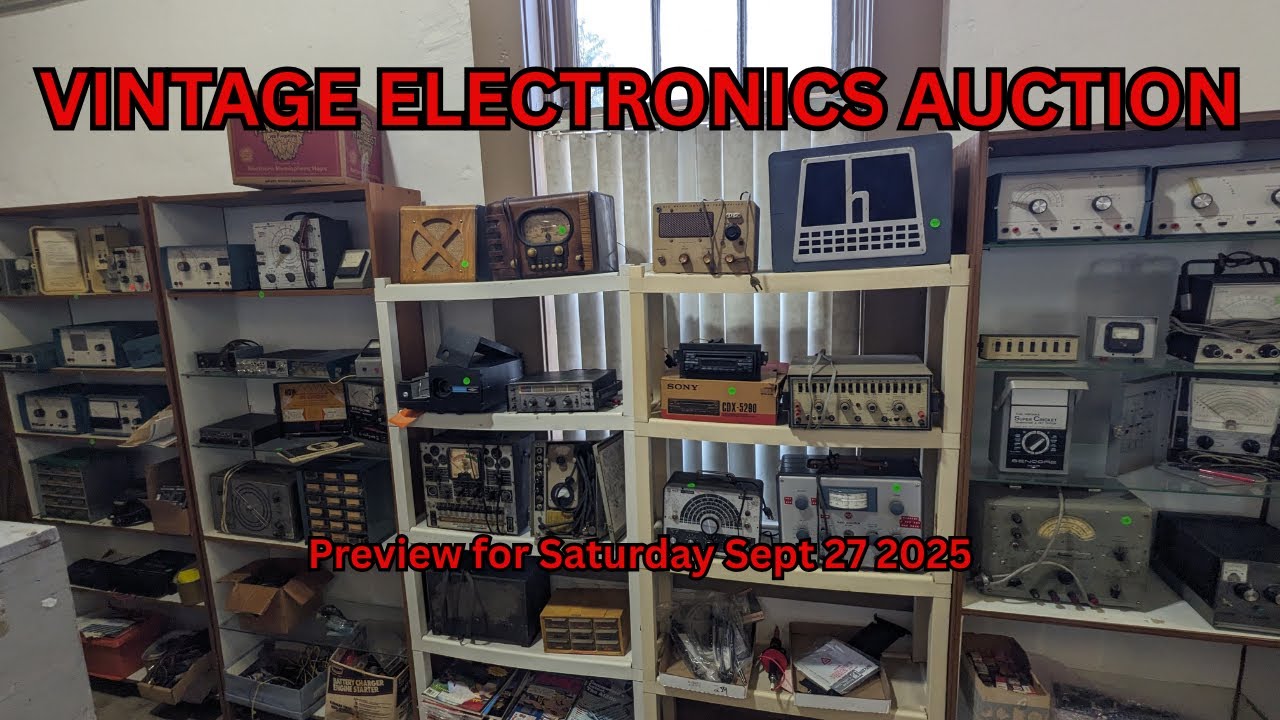 Vintage Electronics Auction Preview