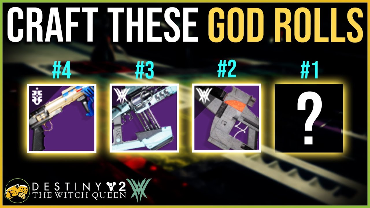Best Weapons and Perk Combs to Craft in Destiny 2 Witch Queen - Top 10 - Season of the Risen