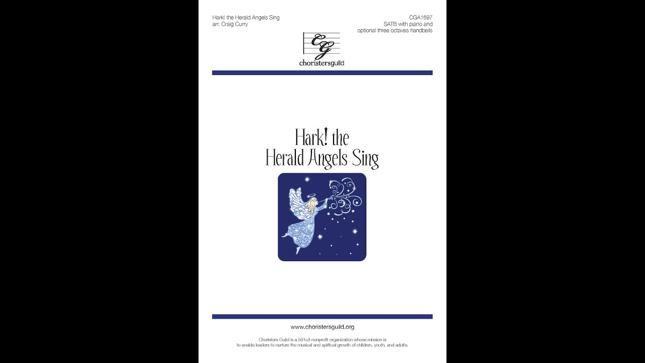 CGA1697 Hark the Herald Angels Sing (SATB) - Craig Curry