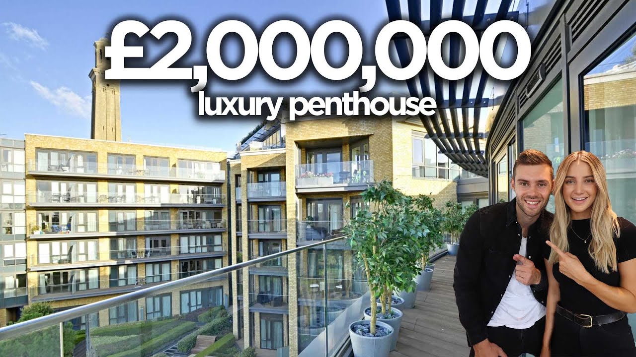 Inside a £2,000,000 West London penthouse with river views (full tour)