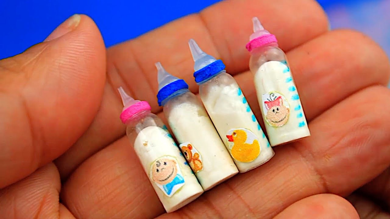 DIY DOLL BOTTLES {2019} - 5 MINUTE KIDS CRAFTS