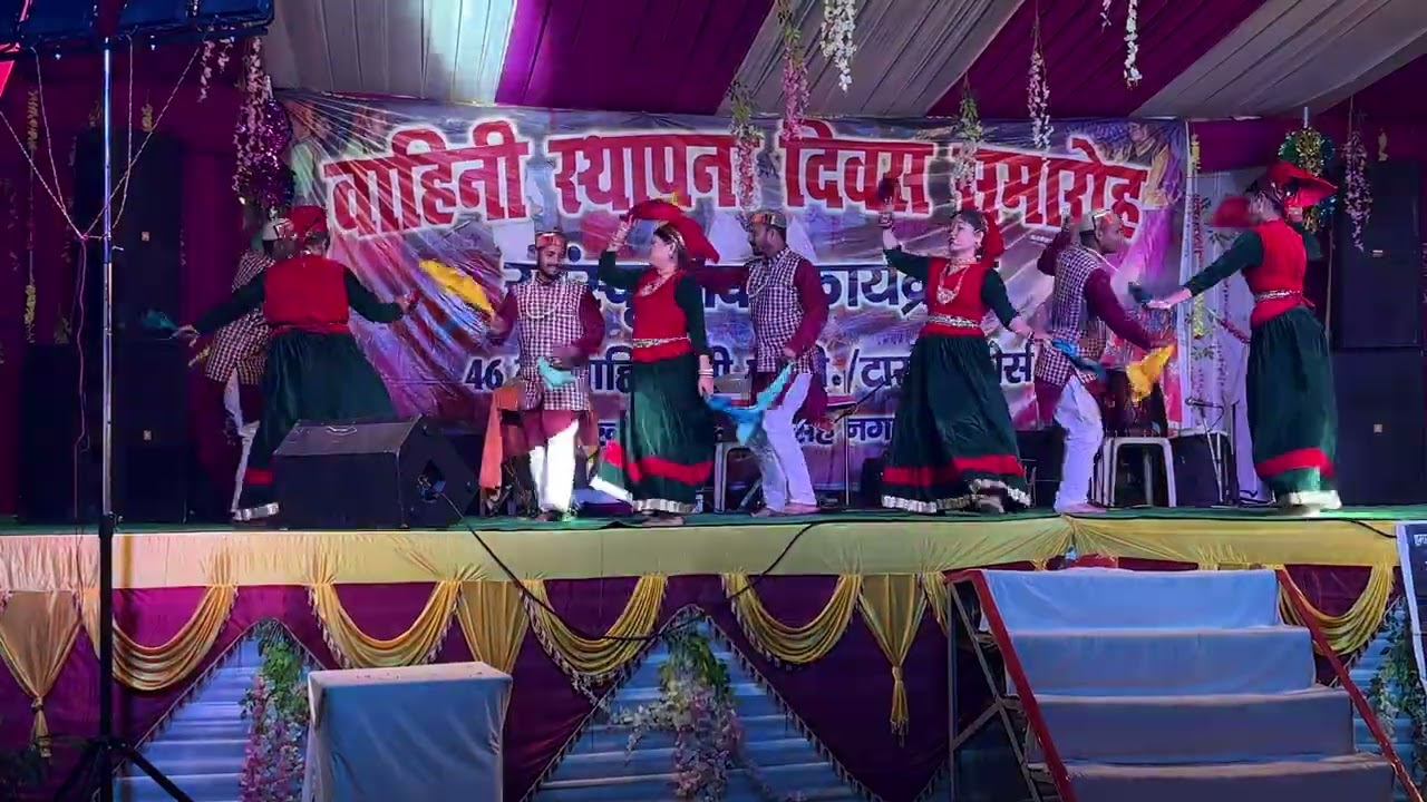 गढ़वाली डांस by आँचल कला केंद्र हल्द्वानी 