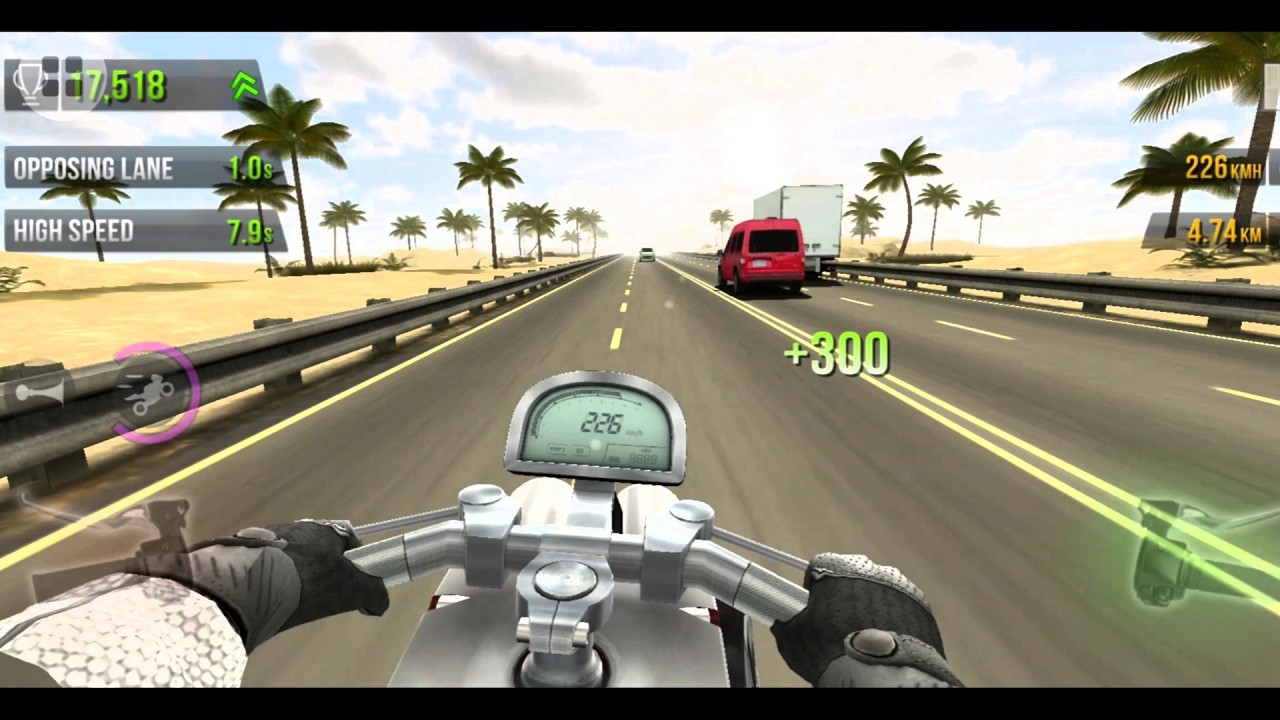 Traffic rider game #racinggames