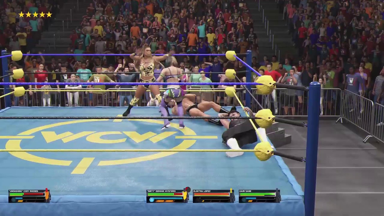 WWE2k25 royal rumble on PS5