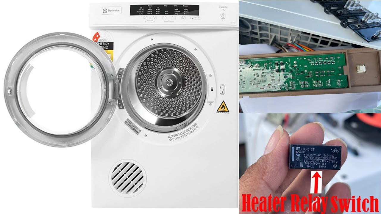 Troubleshooting Electrolux Dryer not heating