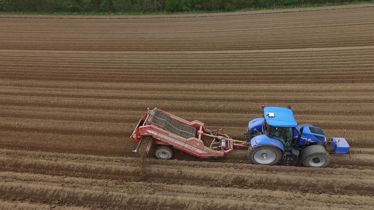 Mertoun Estate Farms - Planting spuds