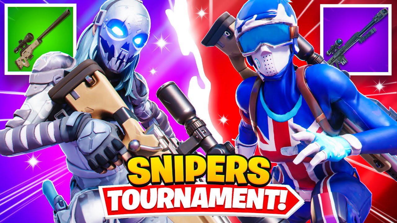 I Hosted a SNIPERS ONLY Tournament for $100 in Fortnite... (funniest tournament ever)