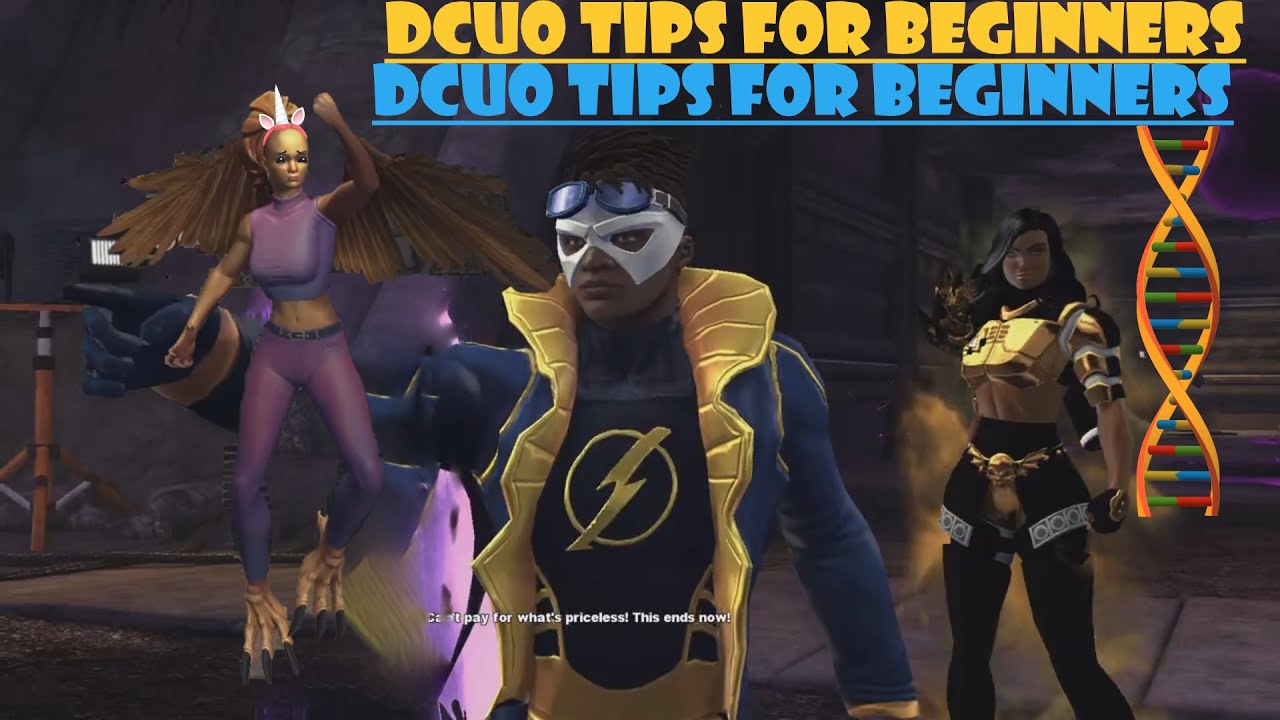 Equipment mod! White mods equipment socket [DCUO] [TIPS For beginners]