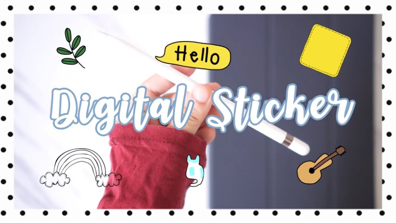 How To EP. 1  : ทำ sticker digital ง่ายๆด้วย IPad และแอพ Vectornator Pro (วาดรูปไม่สวยก็ทำได้)