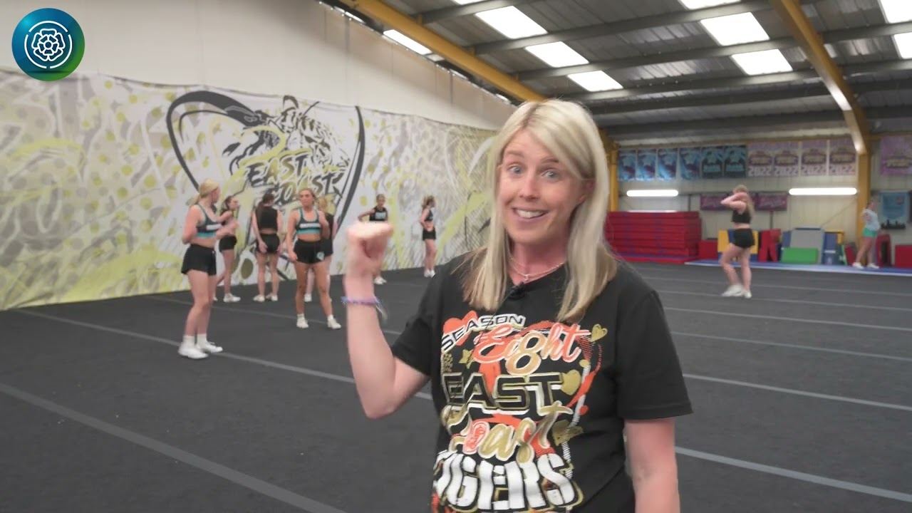 The East Coast Tigers cheerleading team seeking national glory after securing world title
