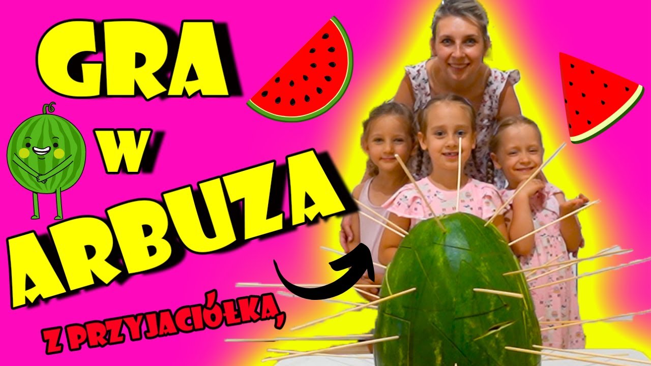 GRA W ARBUZA 😊🍉 PYSZNY CHALLENGE Z PRZYJACIÓŁKĄ👍 NELA I LILA TWINS STORY
