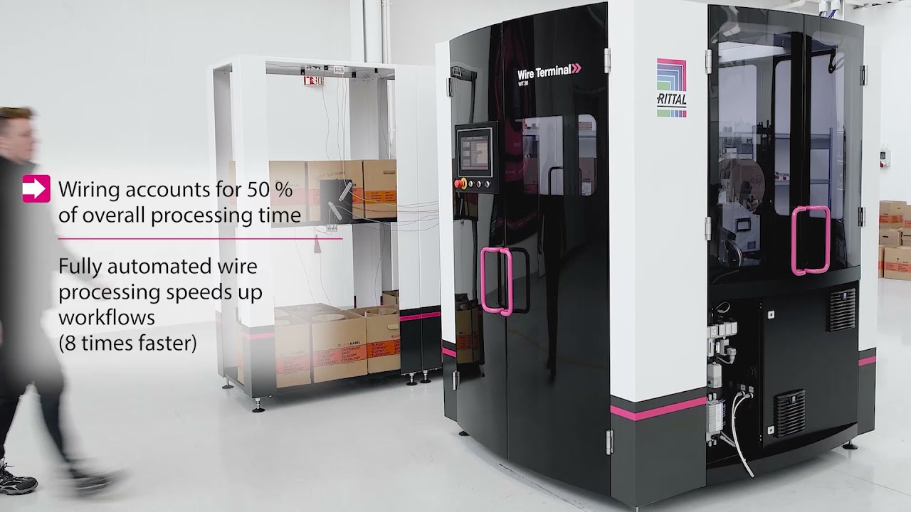 Rittal Wire Terminal - Volledig geautomatiseerde draadconfectioneringsmachine
