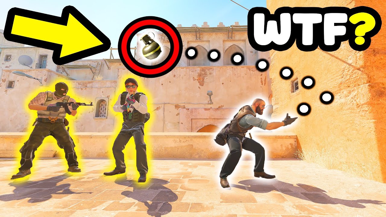 UNLUCKY 0.0001% NADE MOMENT! - CS2 BEST MOMENTS #110