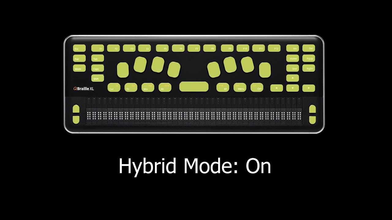 QBraille Essentials - QBraille XL Initial Connection to JAWS on Windows with Bluetooth