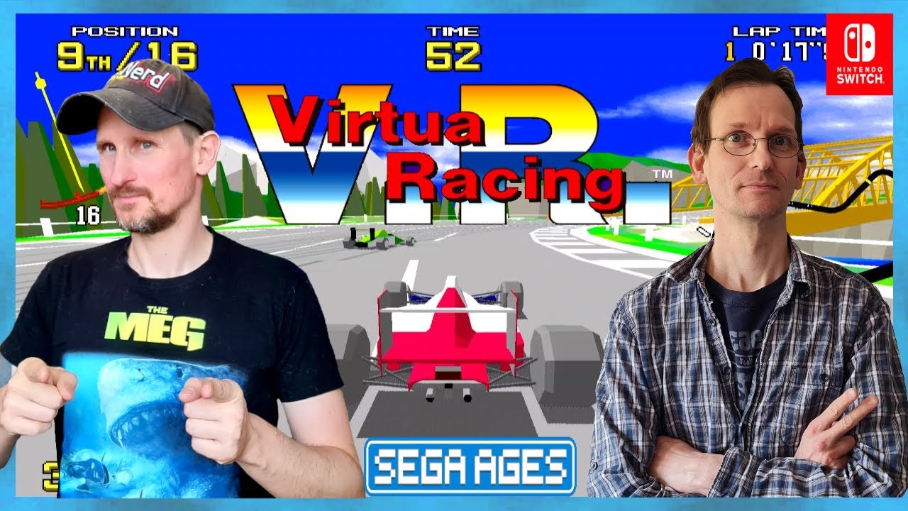 Zu Fast & Furious! Meg und Michael spielen Virtua Racing (Nintendo Switch)