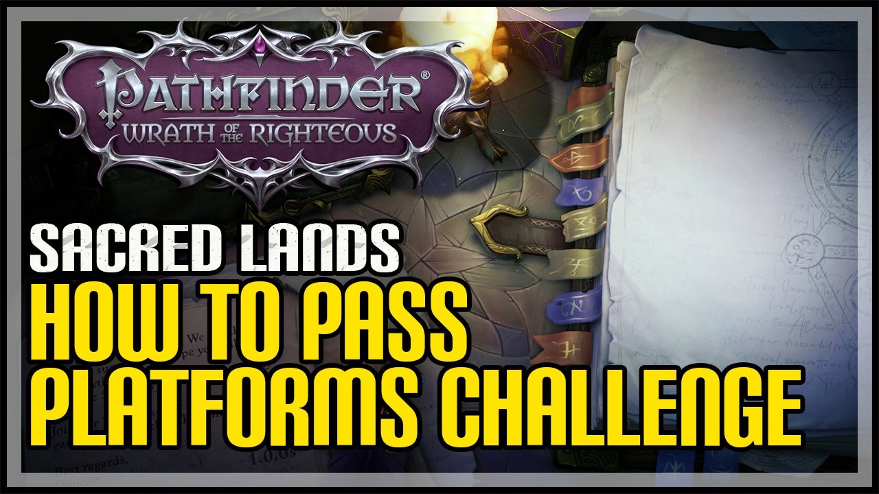 Sacred Lands Challenge Solution Pathfinder Wrath of the Righteous