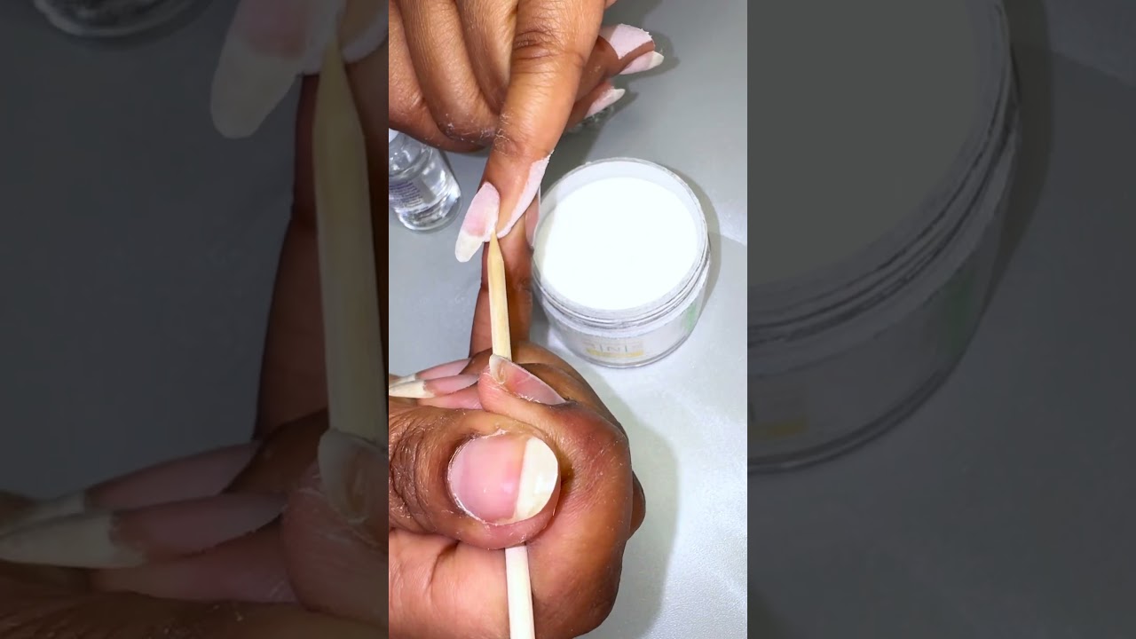 Мои ногти, сделанные своими руками с использованием акриловой пудры, отросли ТАК БЫСТРО, это прос...