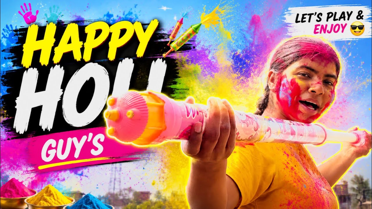 Happy holi guy’s 🥳❤️🥰#holimastivlog #vlog #priyaa1.6