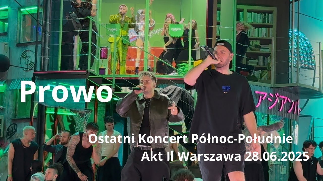 Quebonafide Eripe - Prowo live Warszawa 28.06.2025 @ Ostatni Koncert Północ-Południe