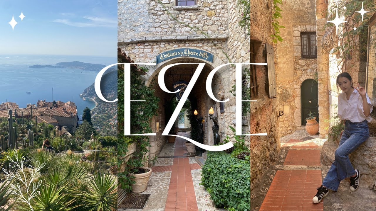 D&eacute;couverte d'Eze / le plus beau village🌵 /南仏 / エズ /フランスで最も美しい村
